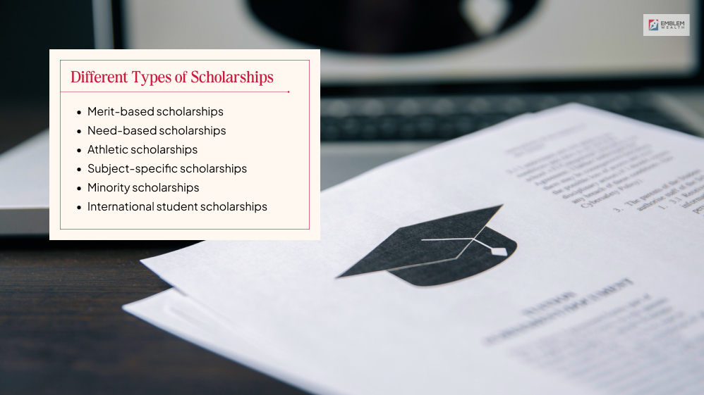 Different Types Of Scholarships