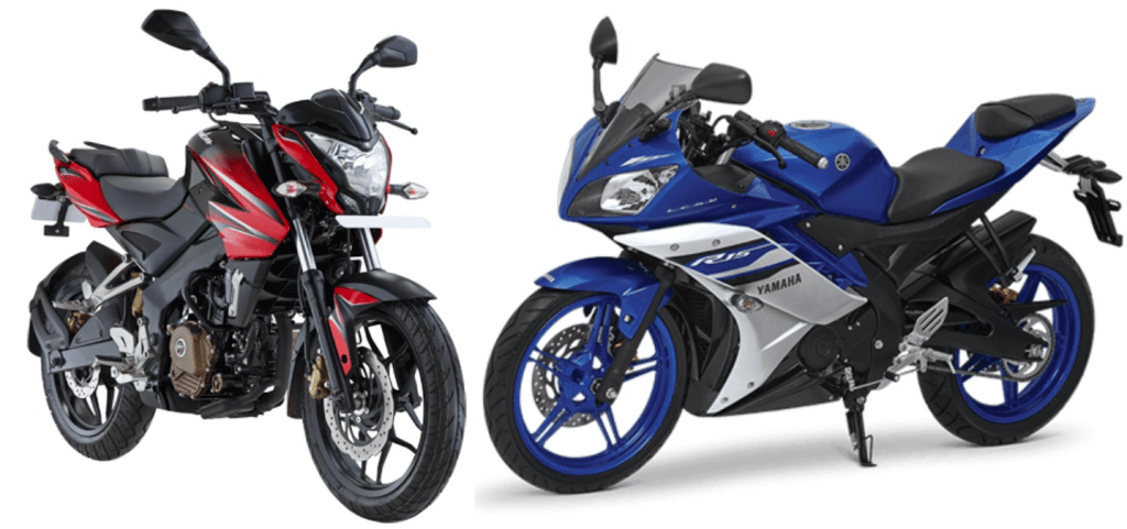 Bajaj Pulsar 200NS vs. Yamaha R15