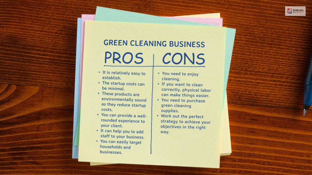 Pros And Cons Of Green Cleaning Business