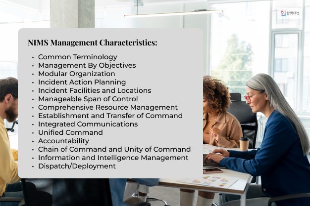 How Many NIMS Management Characteristics Are There