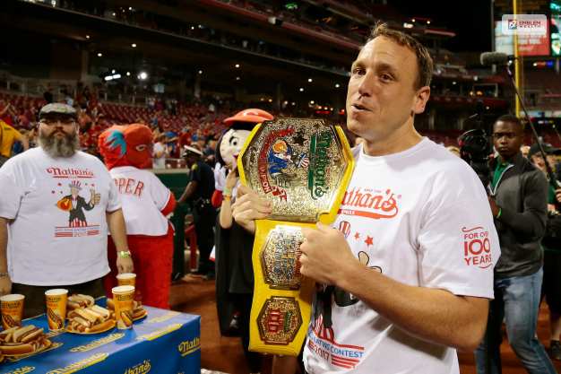 Joey Chestnut Training