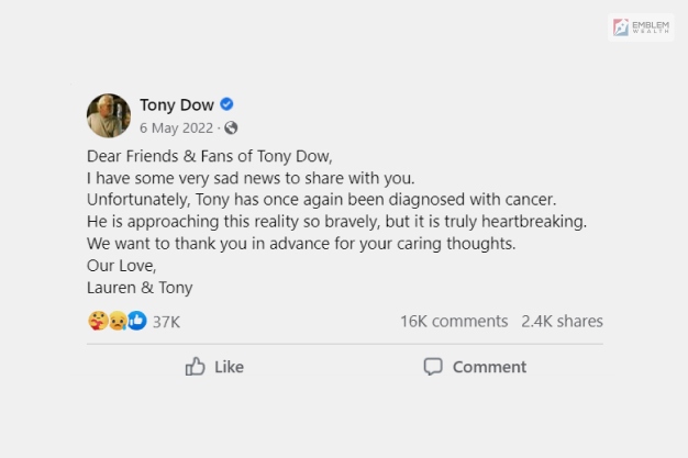 Tony Dow post