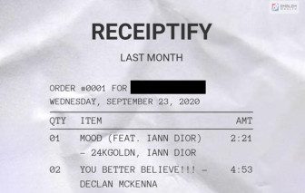 Spotify Receiptify_ How to get receipt of Spotify music