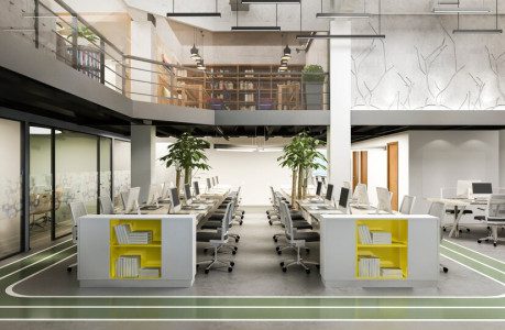 Create Industrial Style Office Design