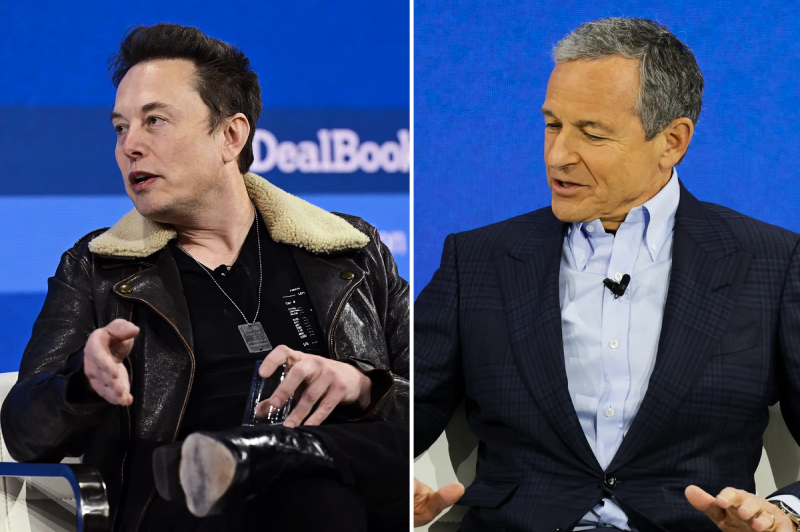 Elon Musk demands Bob Iger ‘be fired’ after Disney pulled ads from X