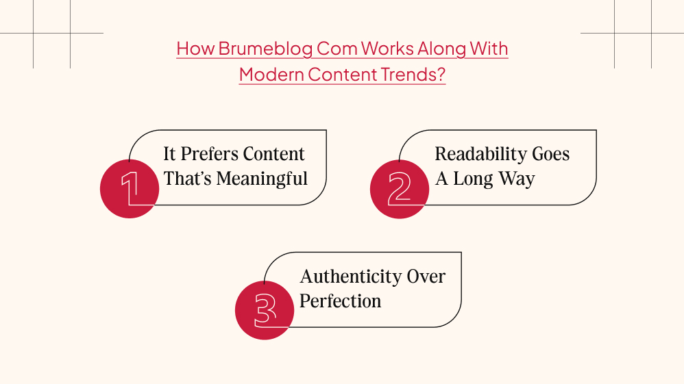 How Brumeblog Com Works Along With Modern Content Trends
