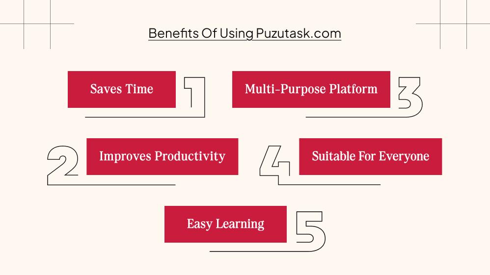 What Are The Various Benefits Of Using Puzutask