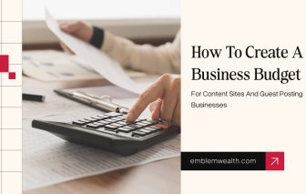 how to create a business budget