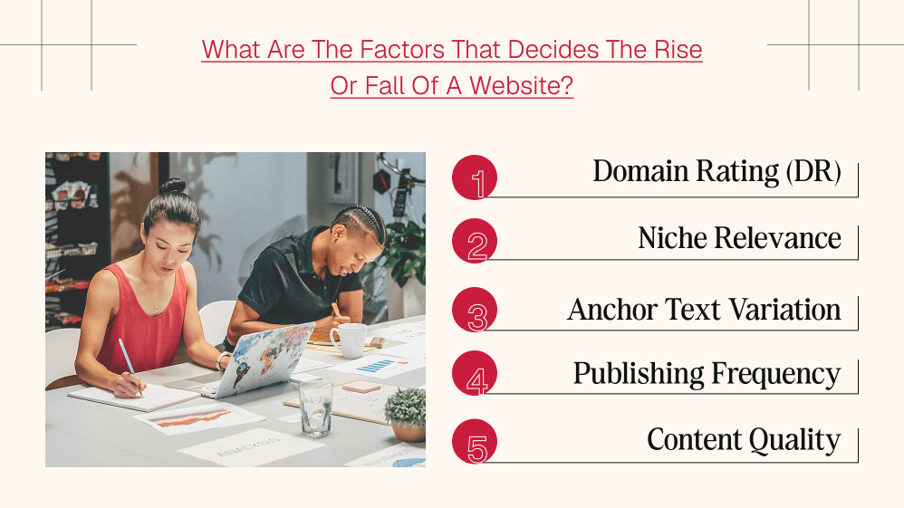 Factors That Decides The Rise Or Fall Of A Website
