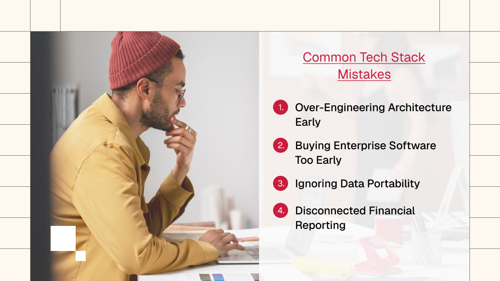 Common Tech Stack Mistakes That Inflate Burn Rate